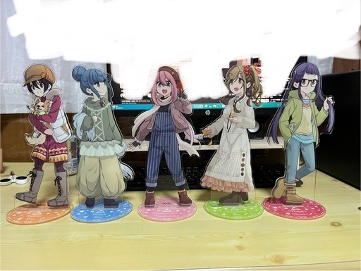 ゆるキャン ビッグアクリルスタンド 5人セット