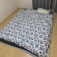 IKEA Tuddal クイーンサイズ　シーツ、枕セット