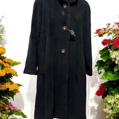 🌺新品　アンゴラ100%ブラックコート
