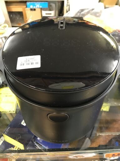 【FU1870】★TE 炊飯器 LOCABO JM-C20E 2022 黒 ブラック 家電 クリーニング済 堺市 深井 【ジャングルジャングル深井店】