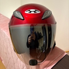 ジェットタイプヘルメット インカム付