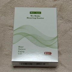 【新品未開封】集音器 しゅうおんき 高齢者 目立たない 耳掛け型 充電式集音器 4段階音量調整 約45倍に音を増幅 小型 両耳兼用 軽量 ワイヤレス 簡単操作の画像