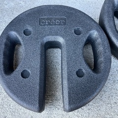 ☆マルチウエイト　6Kg×2点セット créer(クレエ) テント タープ用 重り の画像