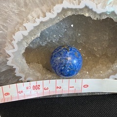 【ﾗﾋﾟｽﾗｽﾞﾘ】  宝石 天然石 球体 🌎の画像
