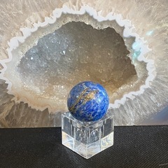 【ﾗﾋﾟｽﾗｽﾞﾘ】  宝石 天然石 球体 🌎の画像
