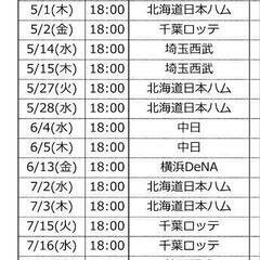 2025年ソフトバンクホークス公式戦ペアチケット