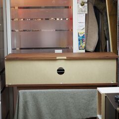 テレビ台　木製　幅118cm　大型テレビ対応　配達設置対応の画像