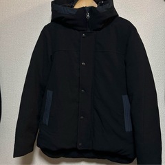 【定価2万円】COMME CA ISM ハニカムフェイス ダウンブルゾン ネイビーの画像