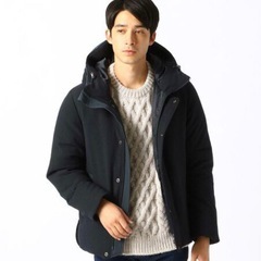 【定価2万円】COMME CA ISM ハニカムフェイス ダウンブルゾン ネイビーの画像