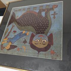 額縁と絵の画像