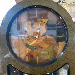 アンティーク イタリア製 LE ORE 時計付きキャビネット 大型 検) ロイズ アンティークス◆幅39.5cm×奥行25cm×高さ196cm◆近隣配送無料 買取帝国 朝霞店の画像
