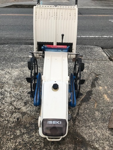 値下げ　イセキ歩行田植え機
