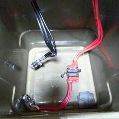 ポータブル電源　リタイムインバータ付きです。の画像
