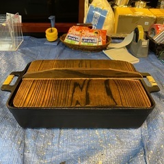 【引き取り限定】中古品　南部鉄器　鉄鍋　鋳物