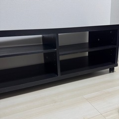 テレビ台（黒）の画像