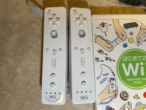 Wii本体とゲームソフト