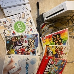 Wii本体とゲームソフト