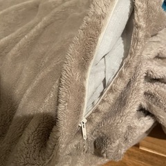 【受渡予定】毛布、布団カバー　シングル　ベージュの画像