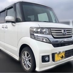 お買い得車‼️N-BOXカスタムG Lパッケージ　車検付　パワー...