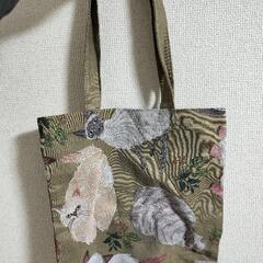 【松尾ミユキ】猫柄バッグの画像