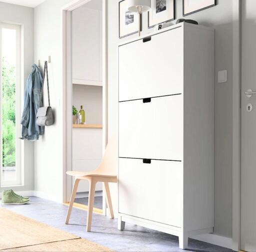 貴重IKEA／3段シューズラック❗️