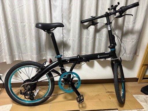 SAIMOTO]ADEL(アーデル)20吋 折り畳み自転車 シングル/ブラック