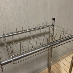 ニトリ伸縮水切りラックの画像