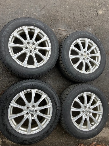 タイヤ　ホイールセット4本225/60R17