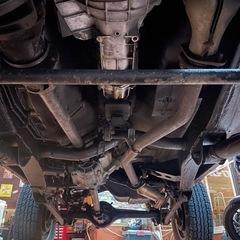 ★限定車！5速！車検付き！AT→MT換装！リフトアップ！ATタイヤ！FRPボンネット！ブースト計！マフラー！オイル漏れ無し！他カスタム多数★の画像