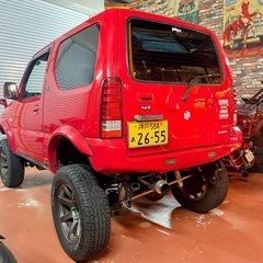 ★限定車！5速！車検付き！AT→MT換装！リフトアップ！ATタイヤ！FRPボンネット！ブースト計！マフラー！オイル漏れ無し！他カスタム多数★の画像