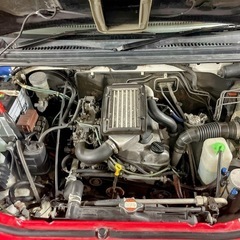 ★限定車！5速！車検付き！AT→MT換装！リフトアップ！ATタイヤ！FRPボンネット！ブースト計！マフラー！オイル漏れ無し！他カスタム多数★の画像