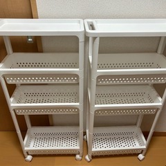 すみません決まりました！キッチン脱衣所収納ワゴン　　　