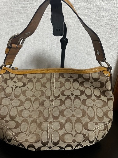 コーチ COACH シグネチャー ワンショルダーバッグ キャンバス