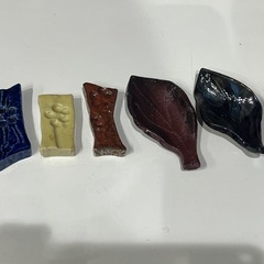 未使用　陶器　箸置き