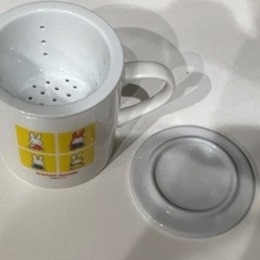 非売品　ミッフィー　茶漉し付き　マグカップの画像