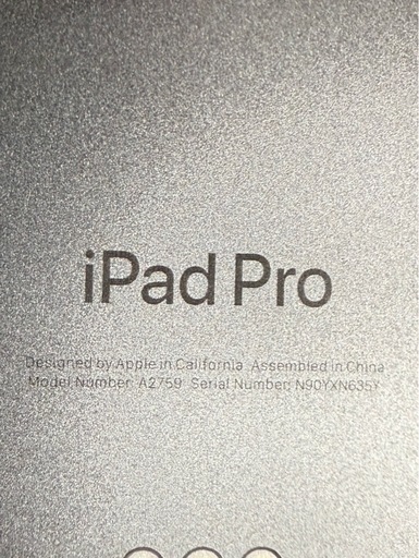 iPad Pro11インチ
