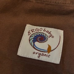 エルゴベビー　オーガニック　茶色の画像