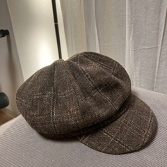 ベレーキャップ　ブラウン　レディース