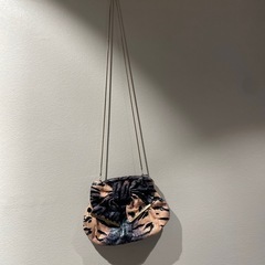 felix rey リボン ショルダーバッグ ゼブラの画像