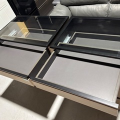 高級感 キャビネット、ディスプレイチェスト2点セット 展示品/美品