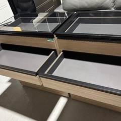 高級感 キャビネット、ディスプレイチェスト2点セット 展示品/美品