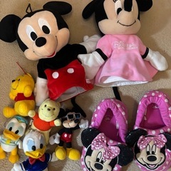ミッキーミニー　ディズニーぬいぐるみ
