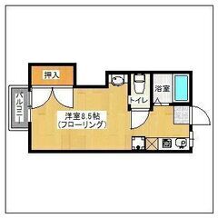 	0389 ✨保証人不要‼️!2万円台のお家賃でお風呂トイレ別、室内に洗濯機置き場、ガスコンロもございます!! − 福岡県