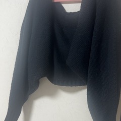 月曜処分羽織ものセーター