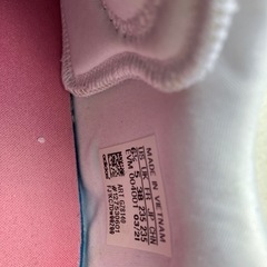 美品 adidas ホワイト ピンク スニーカーの画像