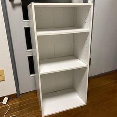 【引き渡し決定】カラーボックス　白