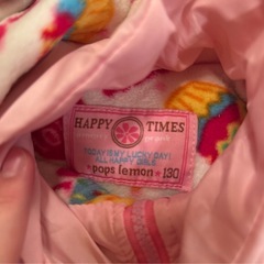 子ども服　冬物上着　130 140 3着の画像