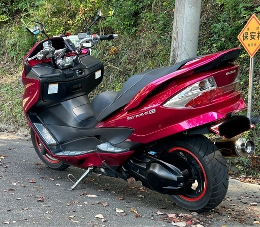 SUZUKI アドレスv125G セル始動 福岡市南区