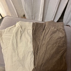 先着‼️🉐GUボトムス　２点セット　韓国ビタミンマスク🎁おまけ付き　