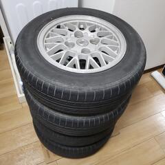 お取引中　14インチ 114.3　4穴　日産ラルゴ純正アルミ 